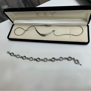 Kay Jewelry’s Necklace and bracelet